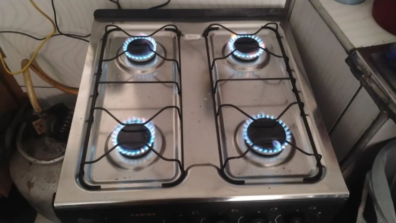 Fogão Esmaltec 4 bocas automático-Muito Pouco uso - Foto 3