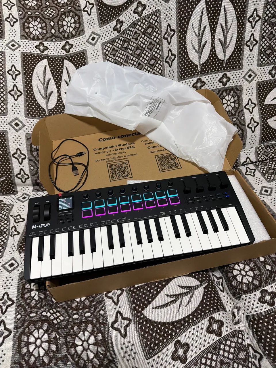 Controlador midi Smk 37 pro - Foto 5