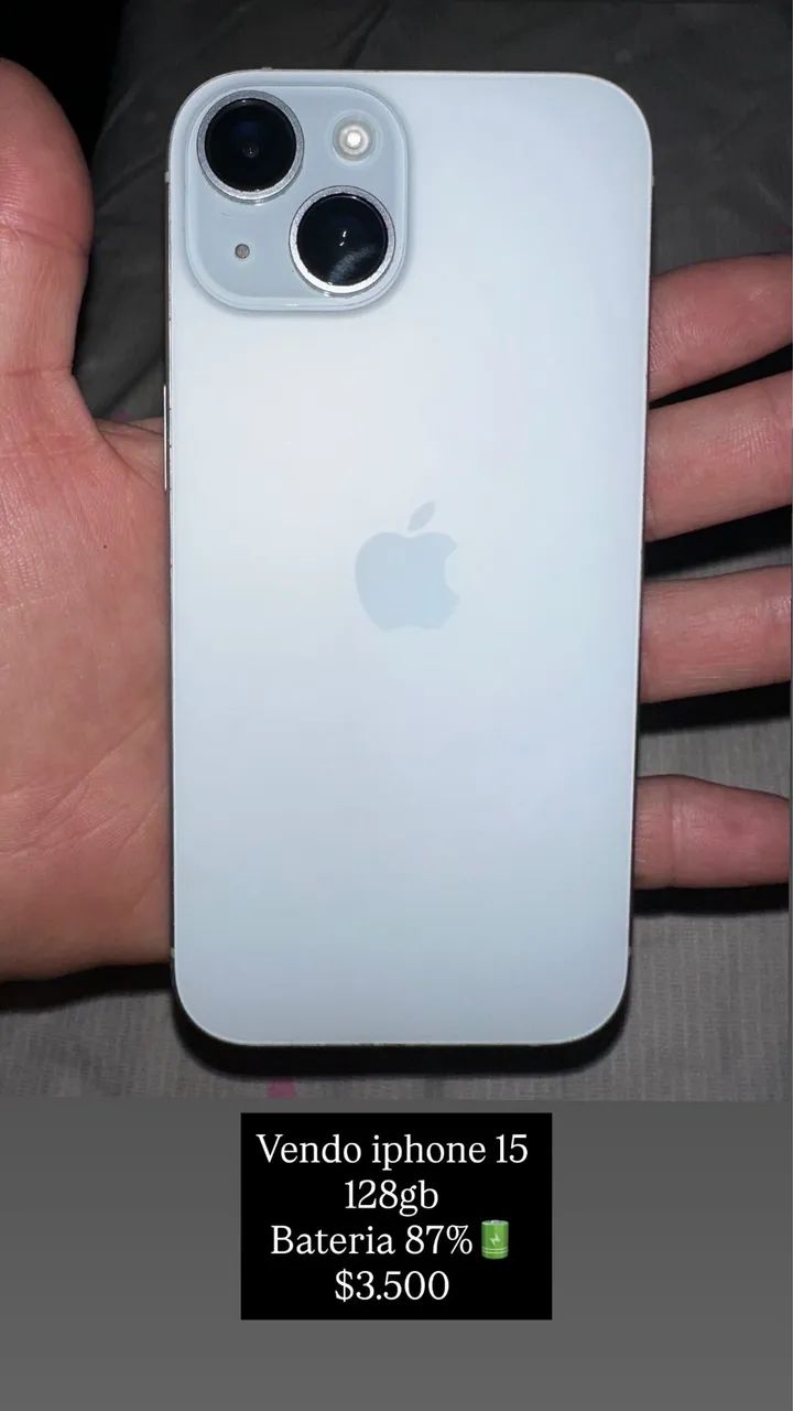 Vendo iPhone 14 Pro e iPhone 15 $3.500 cada.  - Foto 2