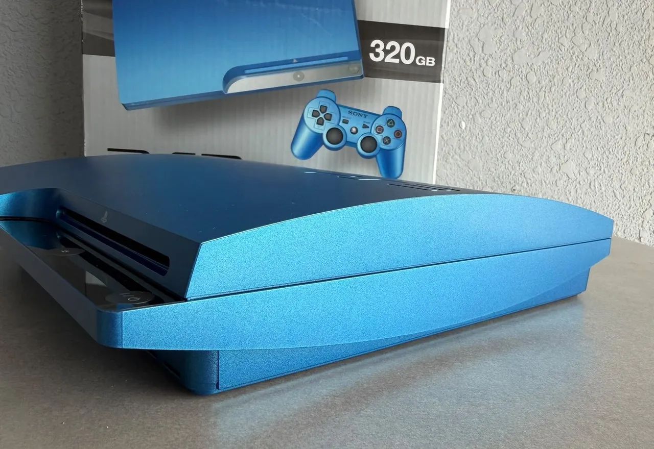 Playstation 3 JP Splash Blue  - Foto 4
