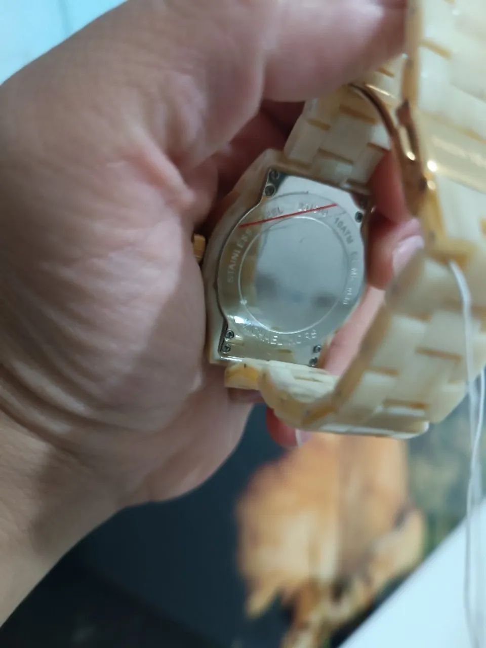 Relógio MICHAEL KORS MADRE PEROLA FUNCIONAL - Foto 5