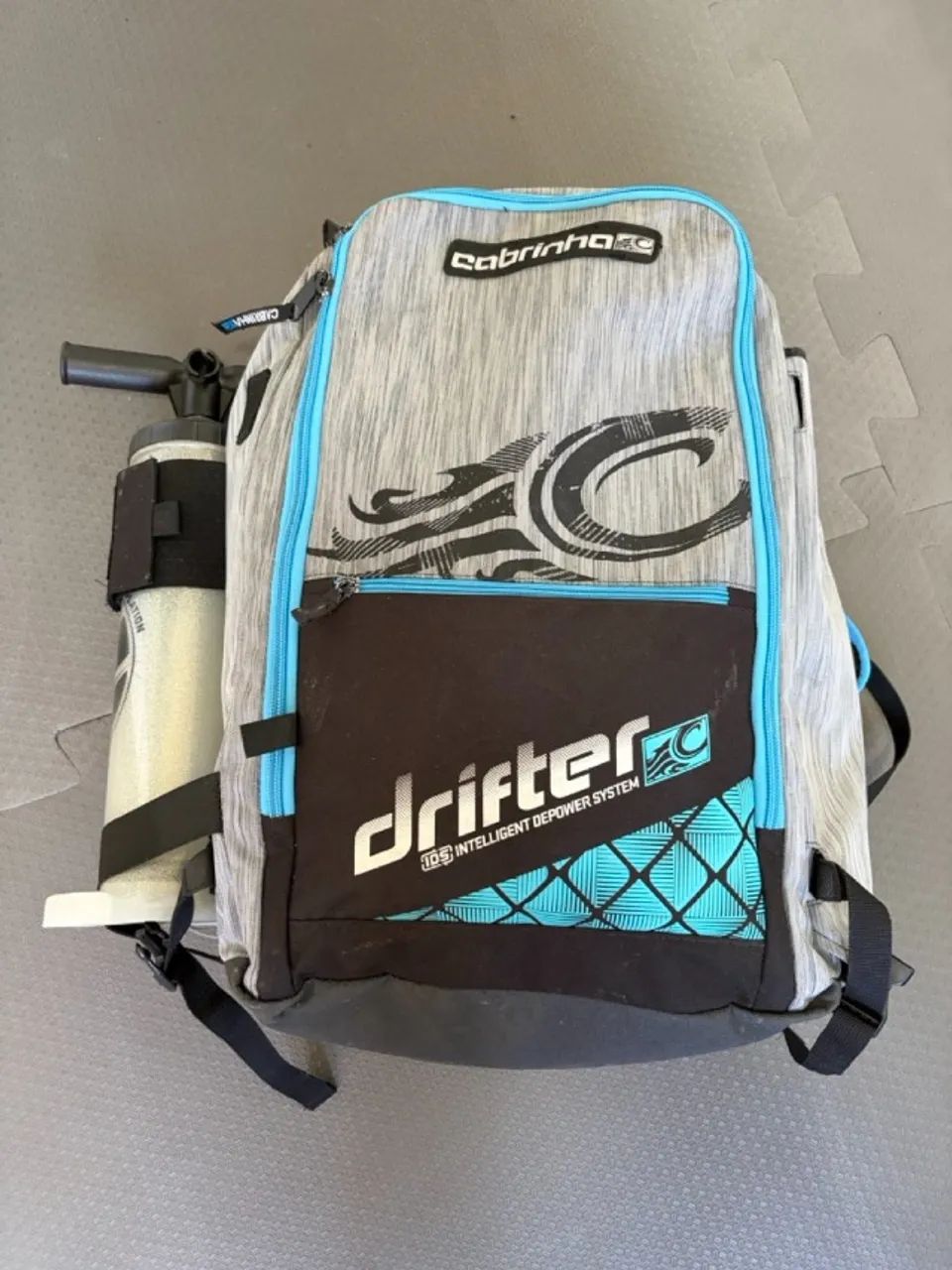 Kite Drifter 9m de graça + barra e bomba de pé cabrinha