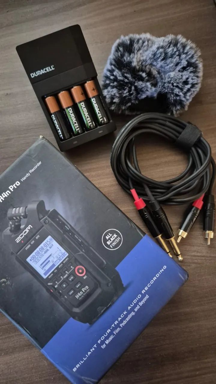 Gravador Profissional Zoom H4n Pro + Kit Completo - Foto 5