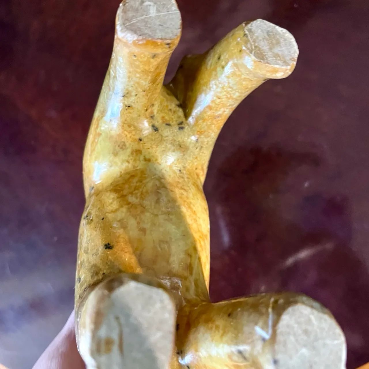 Escultura em mármore pedra sabão representando um cavalo  - Foto 3