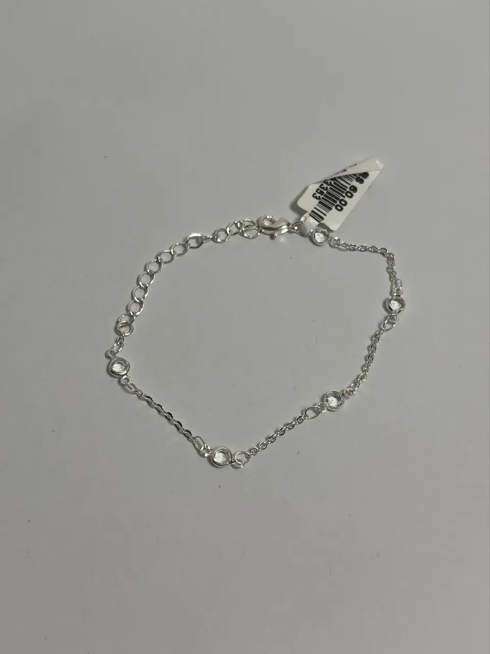 Conjunto com 2 pulseiras banhadas a prata - Foto 2
