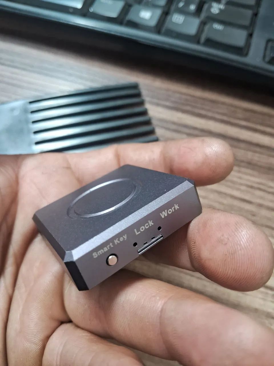 mini NVME 128gb 100% funcionando perfeitamente TipoC - Foto 2