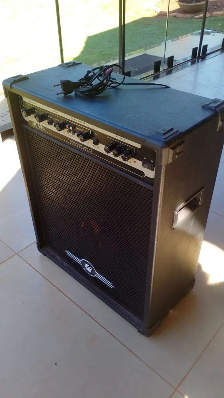 CAIXA DE SOM COM MESA - Foto 2