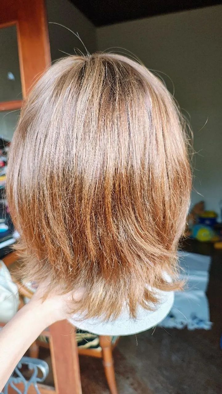Vende-se peruca de cabelo de verdade  - Foto 2