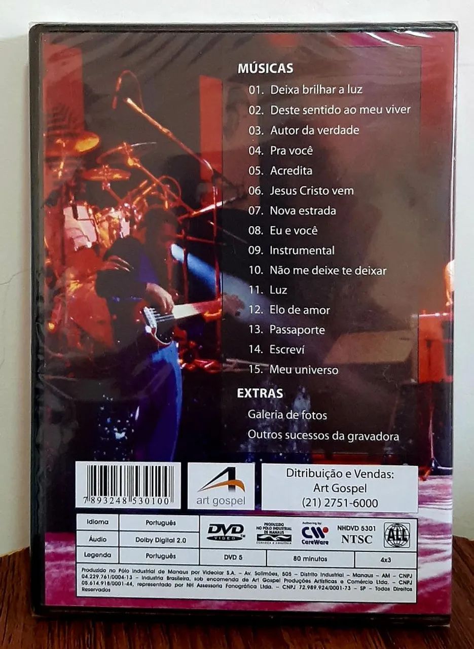 Dvd novo som ao vivo no Imperator /lacrado - Foto 2