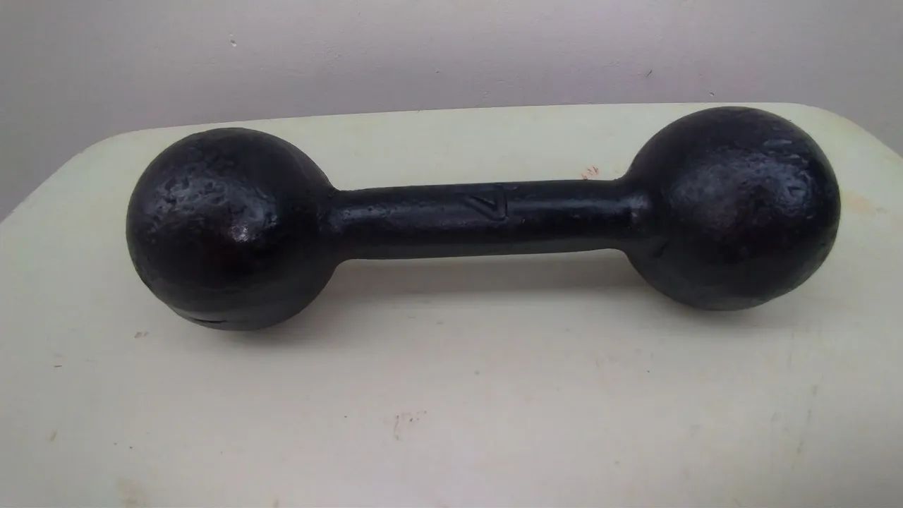 Halter,peso 4 kg ginástica, usado. - Foto 3