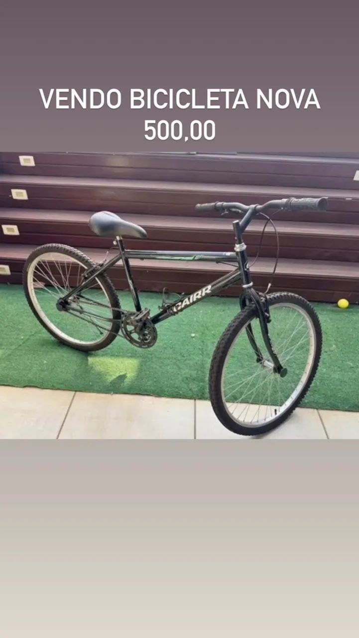 Bicicleta com macha