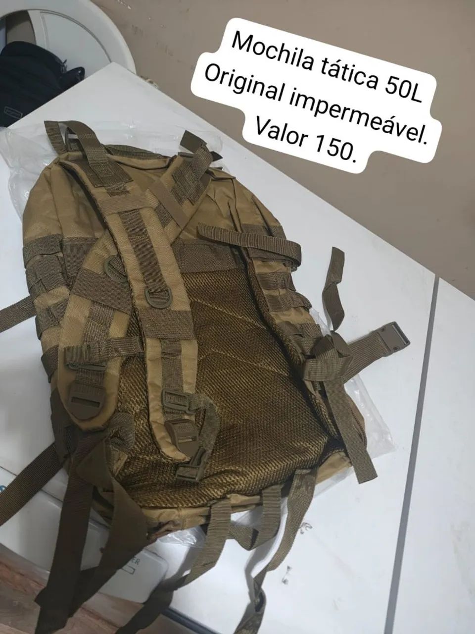 Mochila tática impermeável - Foto 3