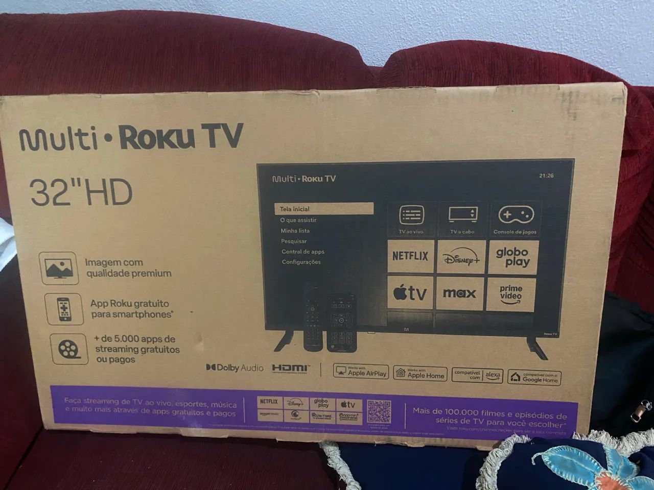 Televisão 32 polegadas NOVA