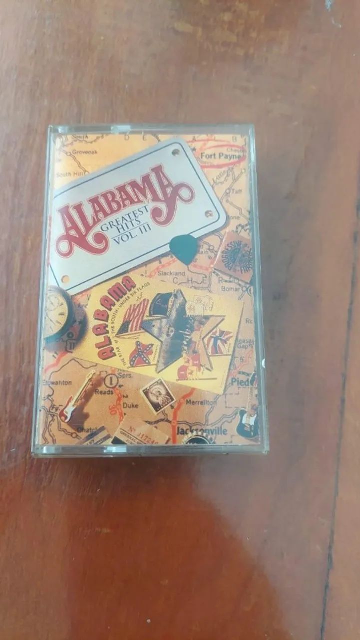 Fita cassete Alabama importada