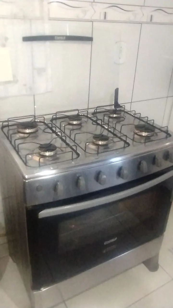 Fogão 6 bocas Consul usado - Foto 4
