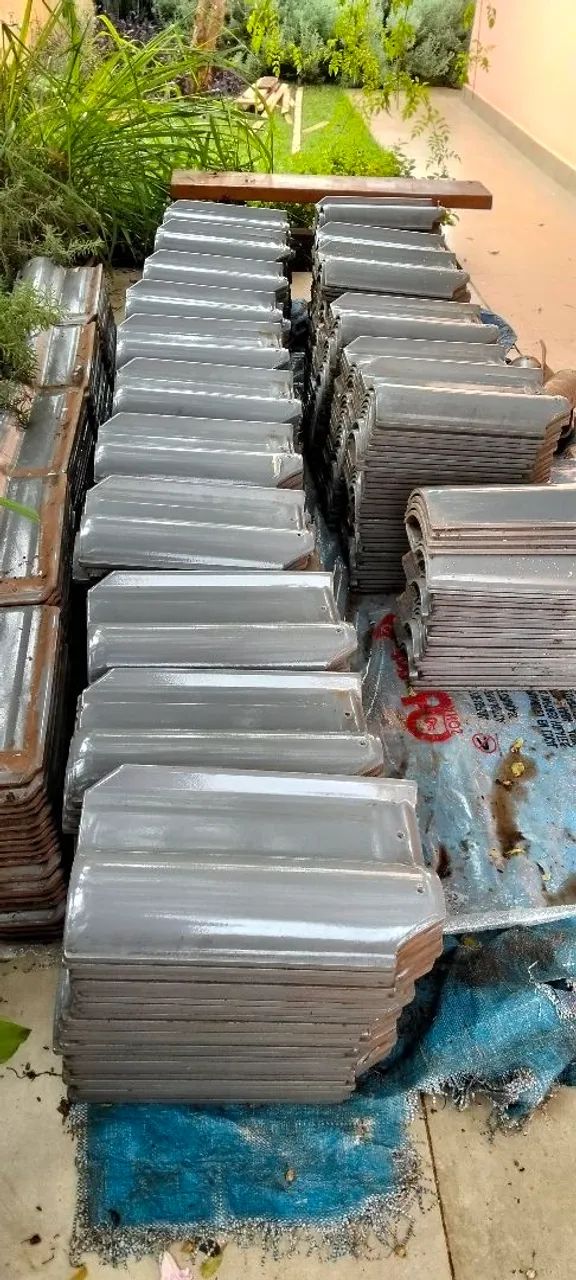 VENDO 500 TELHAS ESMALTADAS  - Foto 3