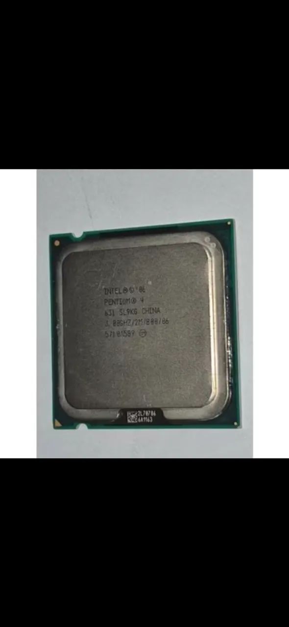 Kit processador pentium 4 631 + placa mãe asus 775