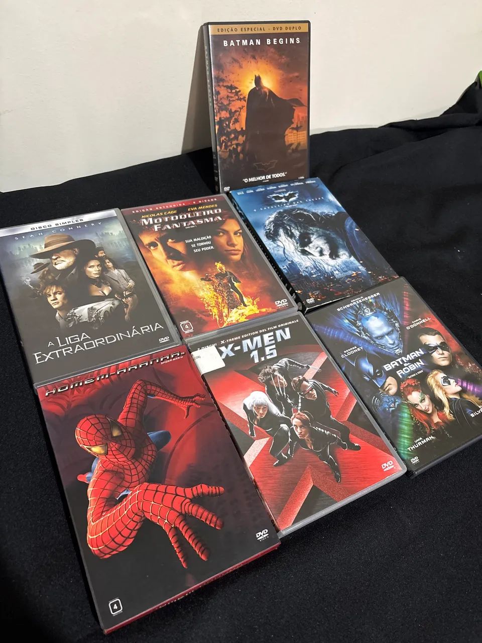 Coleção DVDs Super Heróis 