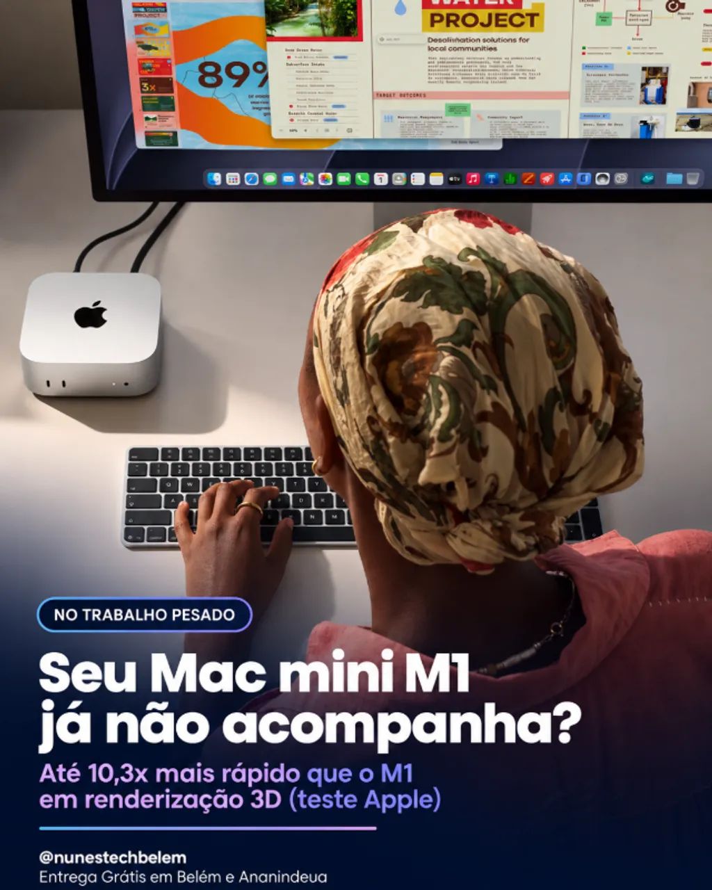 Apple Mac mini M6 256GB - Novo e Lacrado - Foto 2