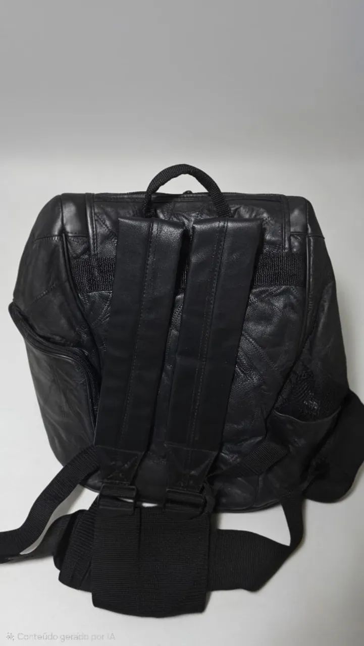 Mochila Executiva Couro - Foto 2