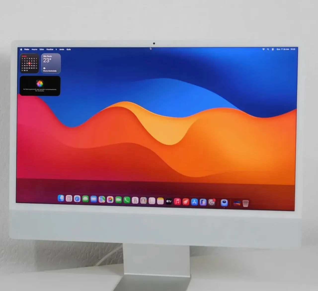 IMac 24? M1 16Gb Ram 512Gb SSD MT Novo! Tudo 100% - Computadores e