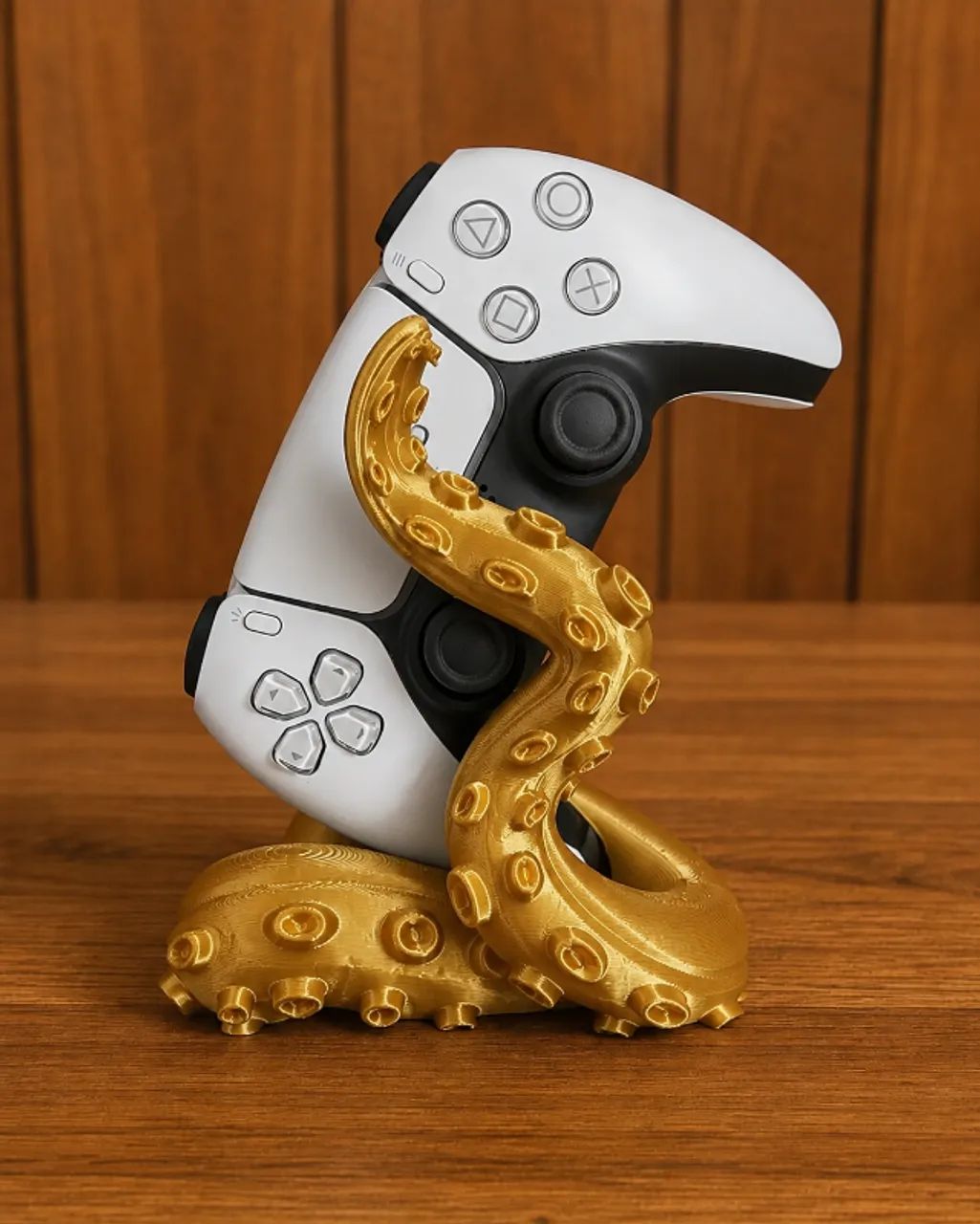 Suporte decorativo em forma de polvo, ideal para guardar e expor o comando da PlayStation  - Foto 6