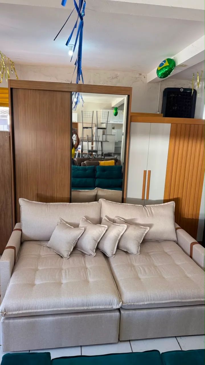 SOFÁ CAMA 2.30M EM PROMOÇÃO  - Foto 3
