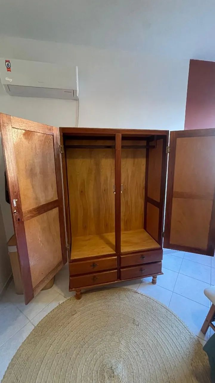 Guarda roupas 2 portas madeira maciça - Foto 2