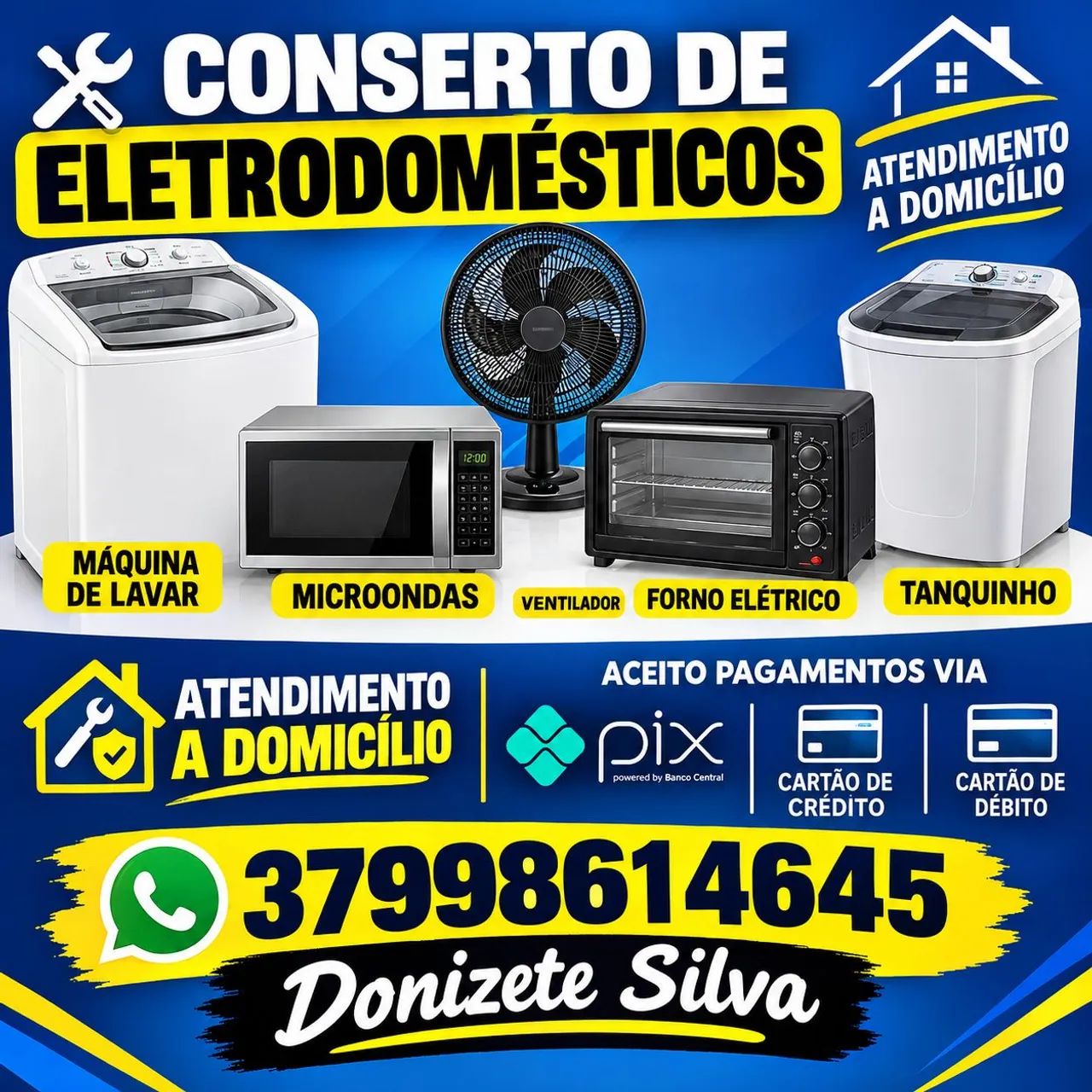Conserto de eletrodomésticos 