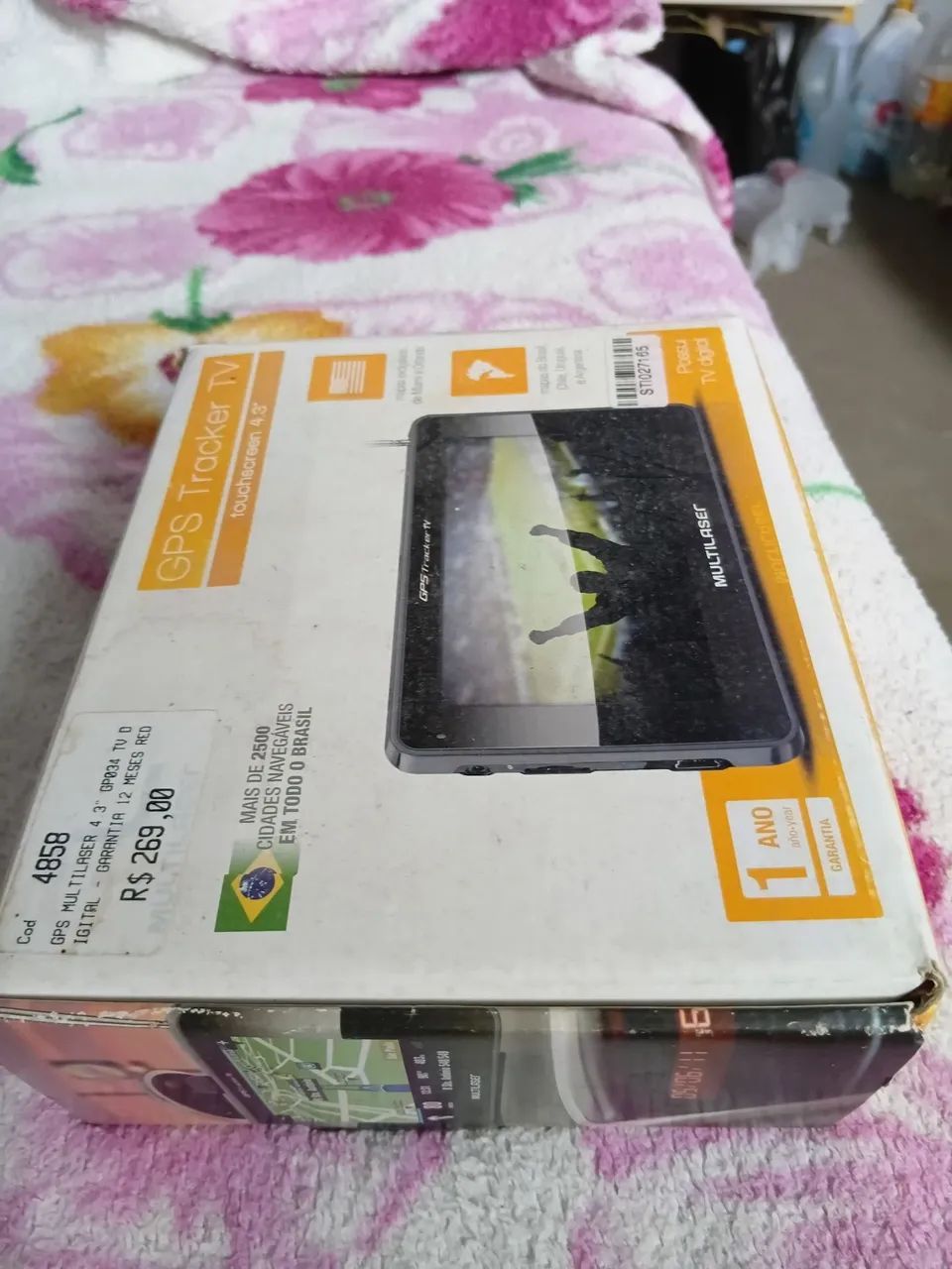 GPS Multilaser Tracker TV 4,3? Completo com Caixa e Nota Fiscal - Foto 4