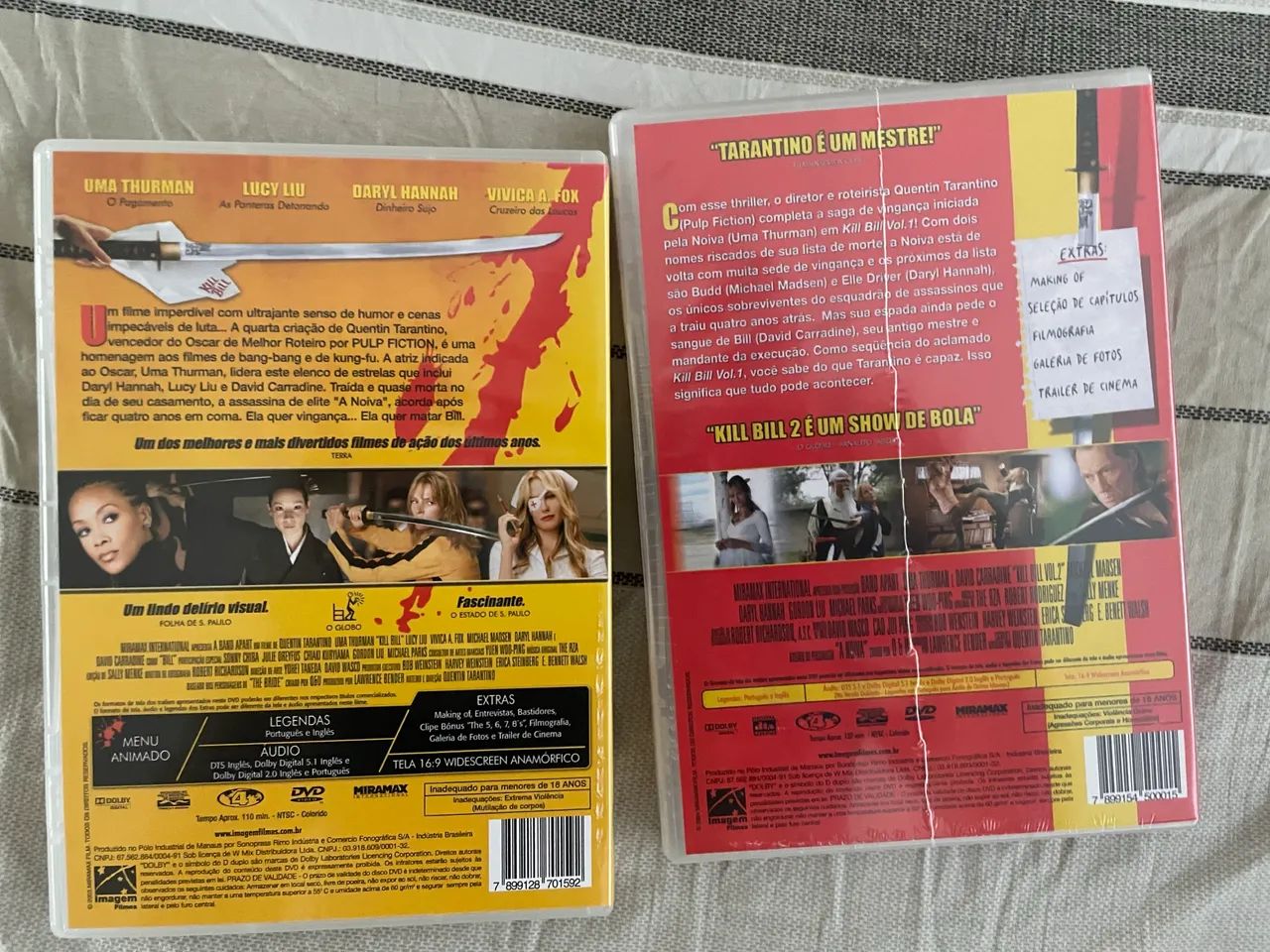 DVD kill bill 1 e 2 - Foto 2