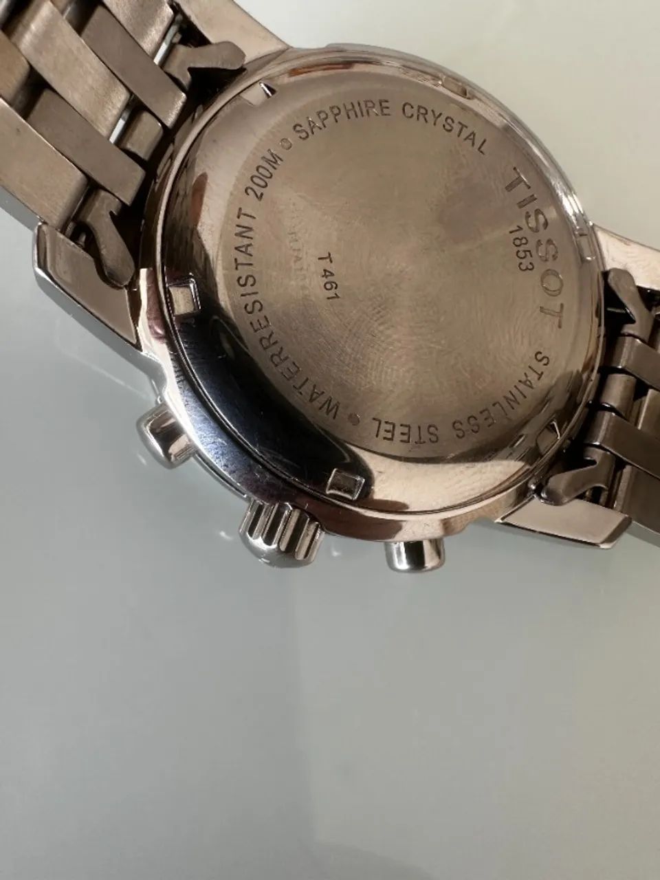 Relógio Tissot PRC 200 Chronograph Com Pulseira de Aço - Foto 2