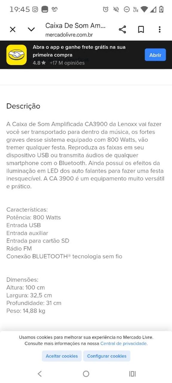 Caixa de som  - Foto 3