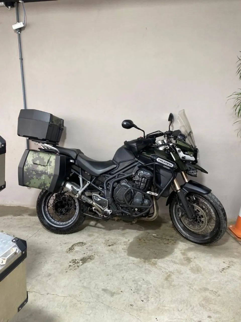Tiger 1200 Explorer XC completa com Baús - Foto 3