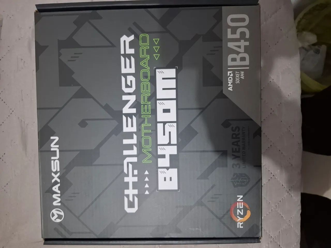 Placa mãe B450m Challenger Maxsun AM4
