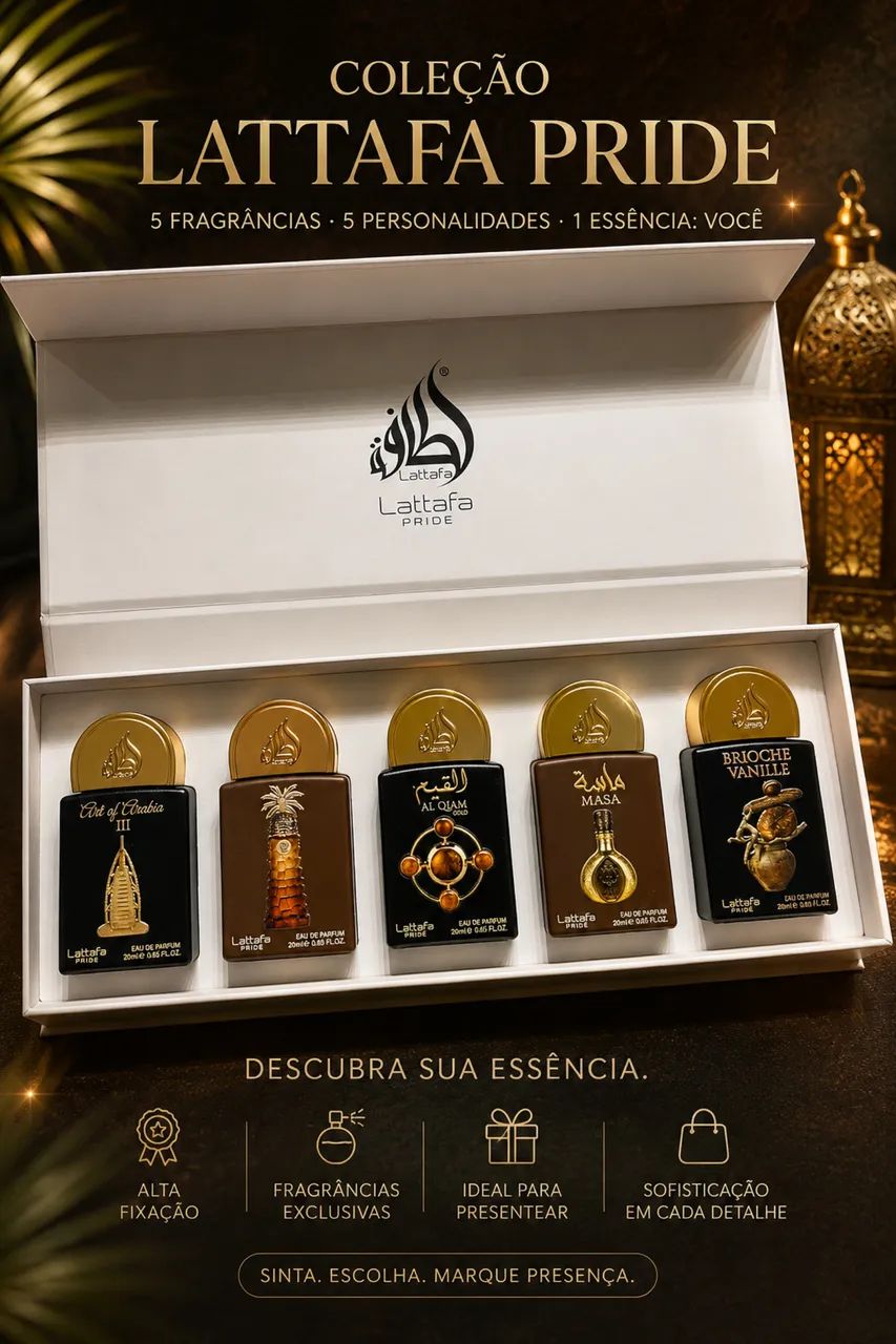 Perfumes árabes masculinos 