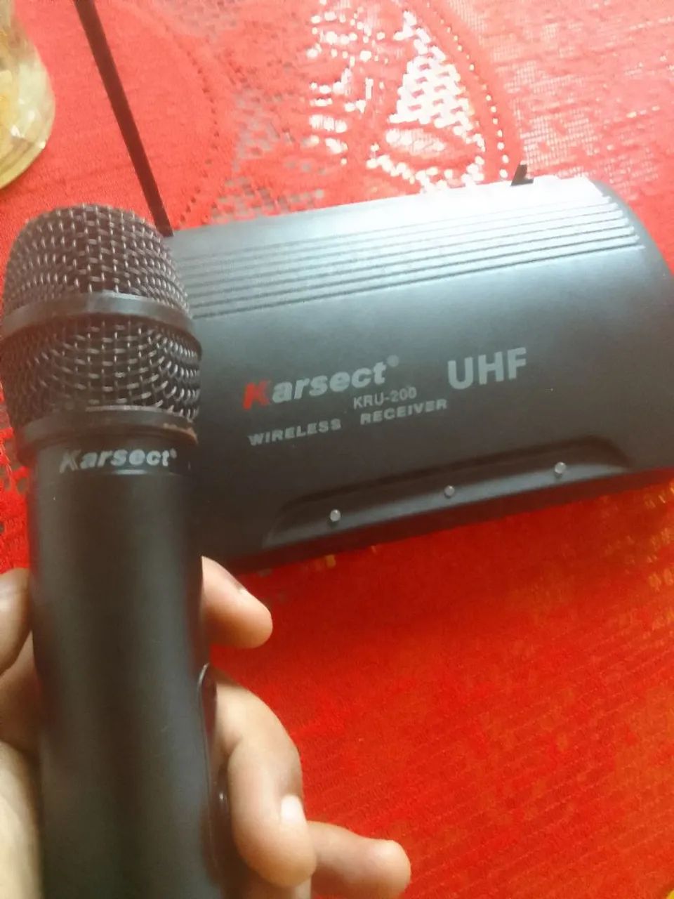 Microfone karsect kru-200