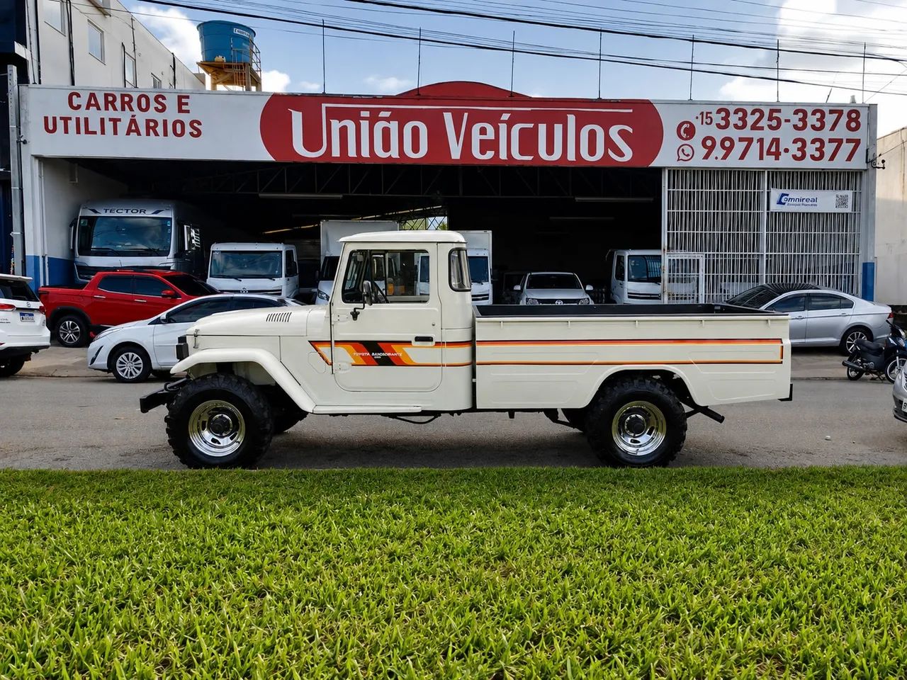 Toyota Band.Picape CD 4P Chassi Longo Diesel 1991