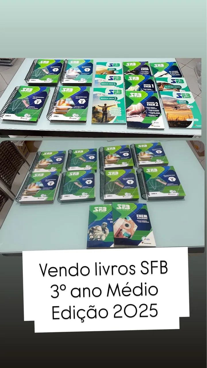 Livros  SFB EM 3ª série  - Foto 2
