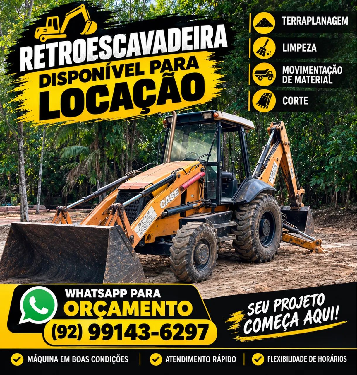 Retroescavadeira 