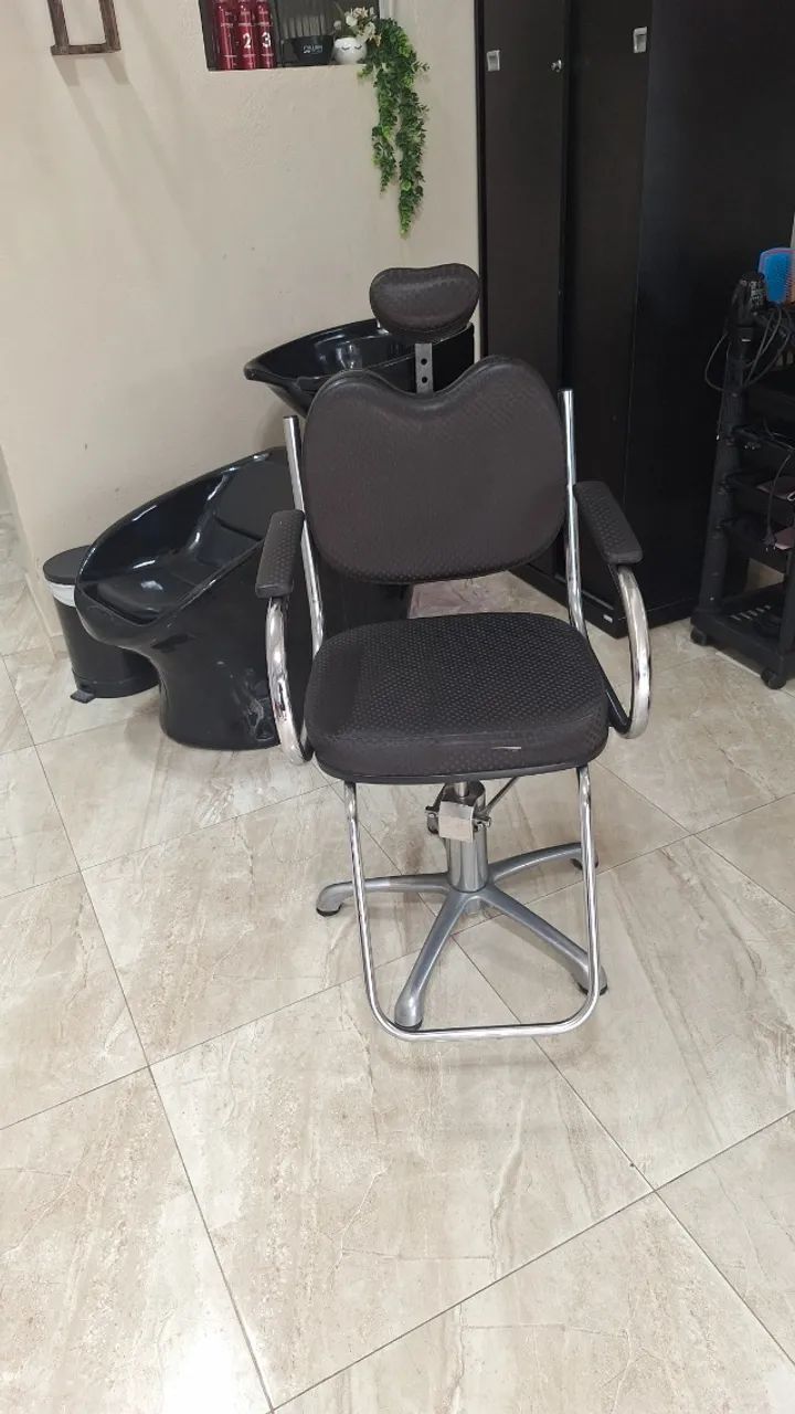 Cadeira hidráulica de Cabeleireiro - Foto 2