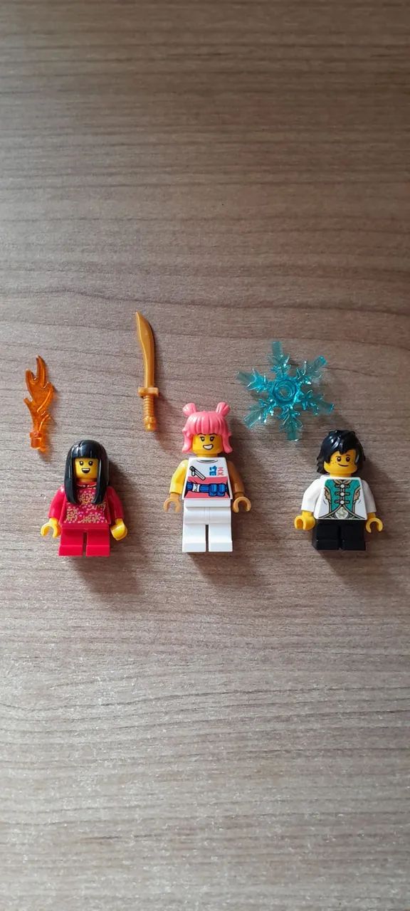 Minifiguras Lego Original BAM temática Guerreiros do Oriente - Foto 2