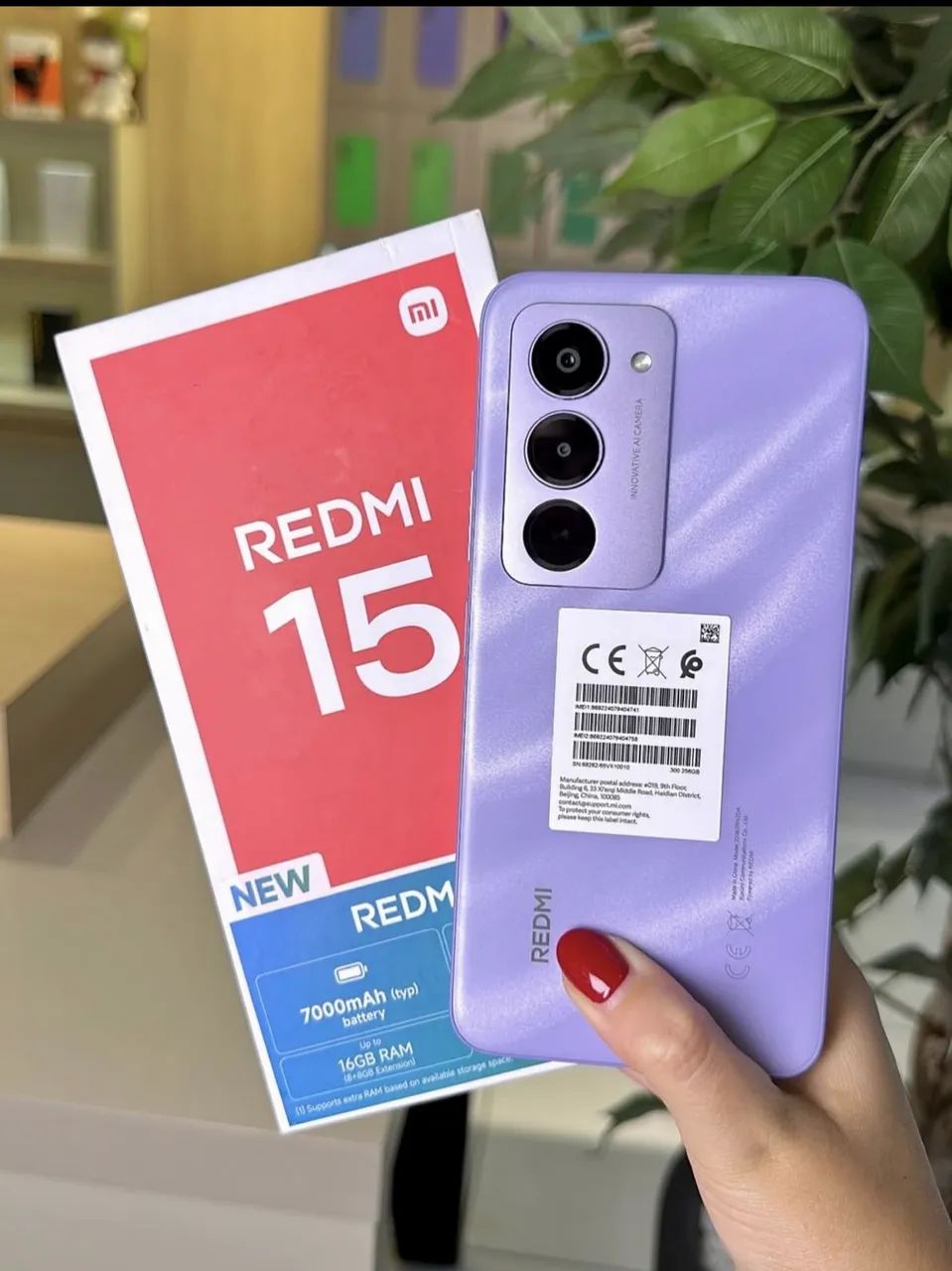 Redmi 15 256G 8 ram novo  - Foto 2