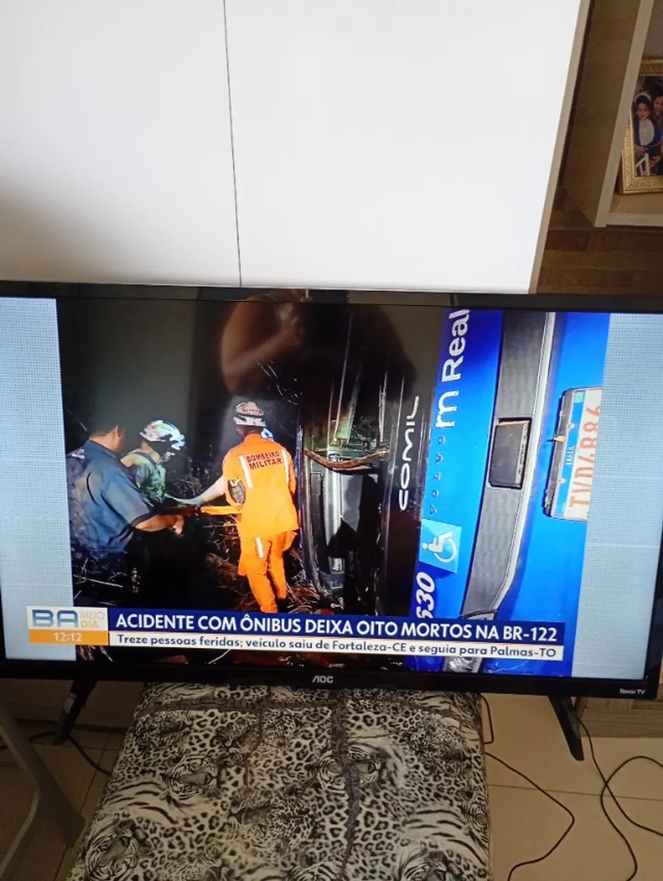 smartv aoc 32 novinha - Foto 5