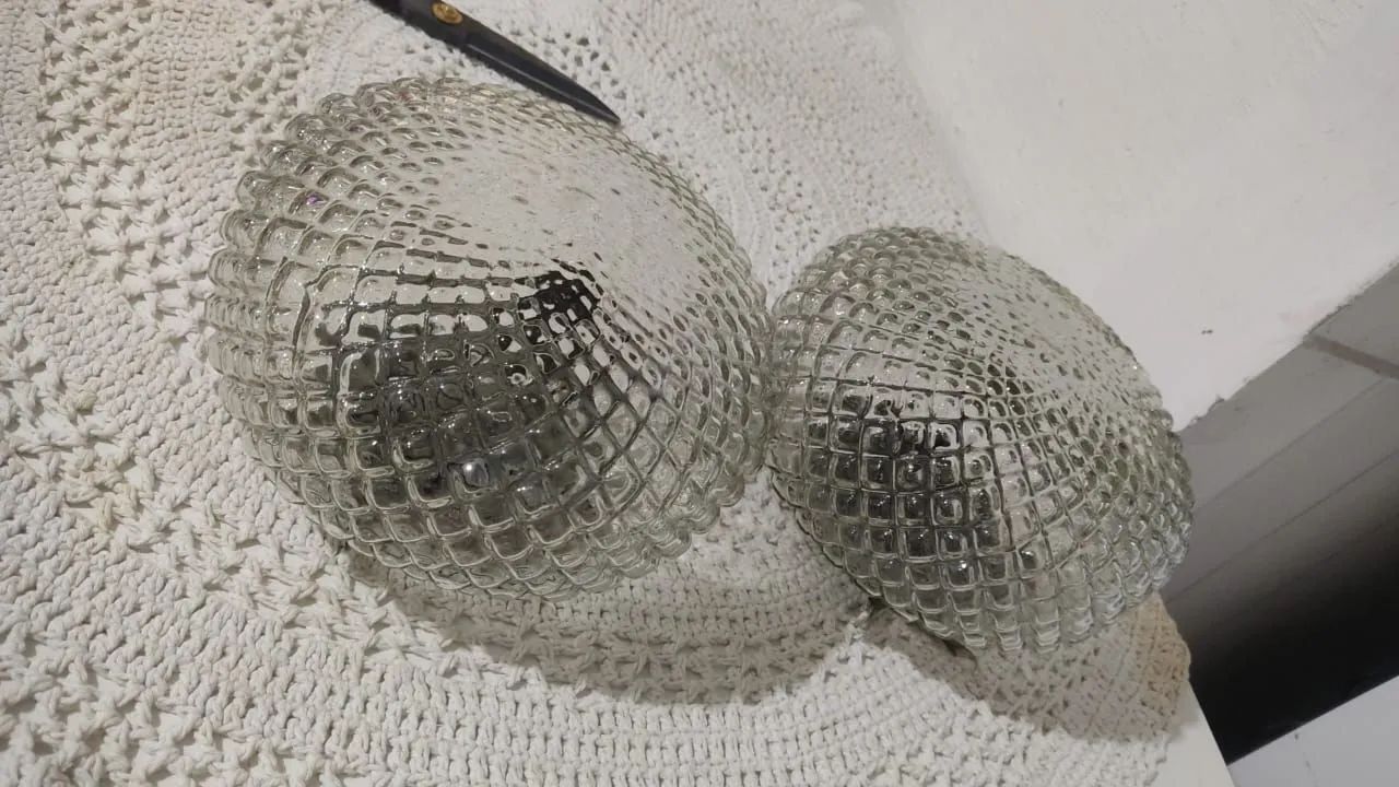 Plafon de vidro estilo jaca