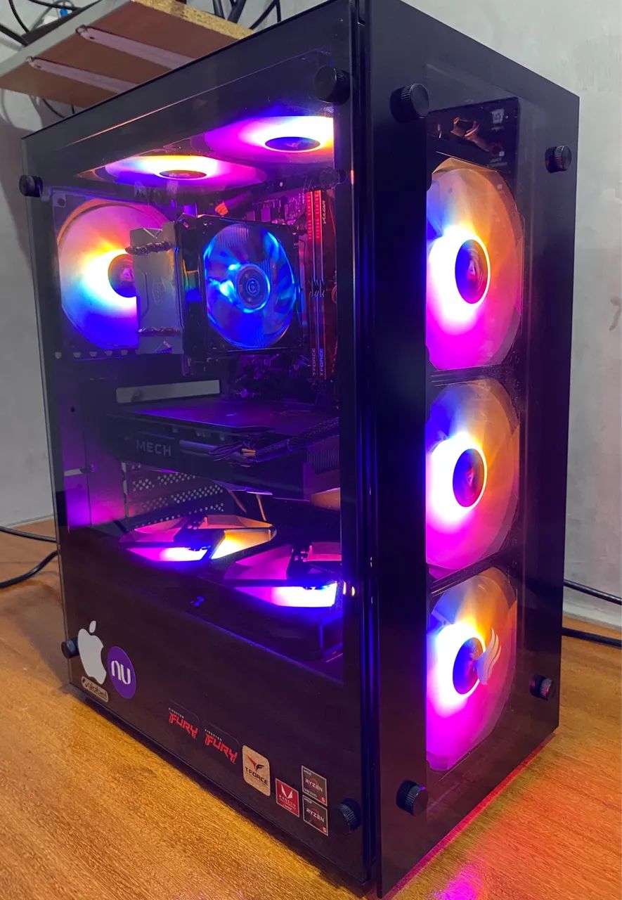 Computador Com Ryzen 5 5600 e RX 6650 XT 8GB - Foto 2