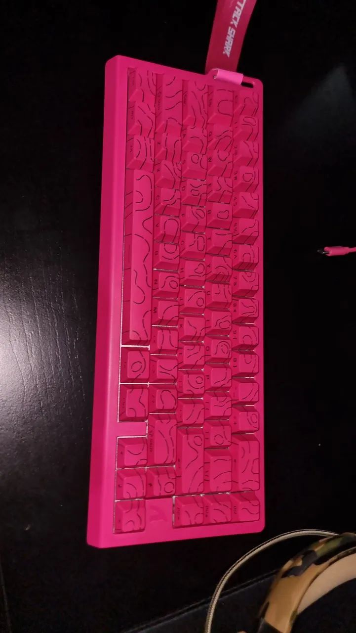 Teclado attack shark x68he 