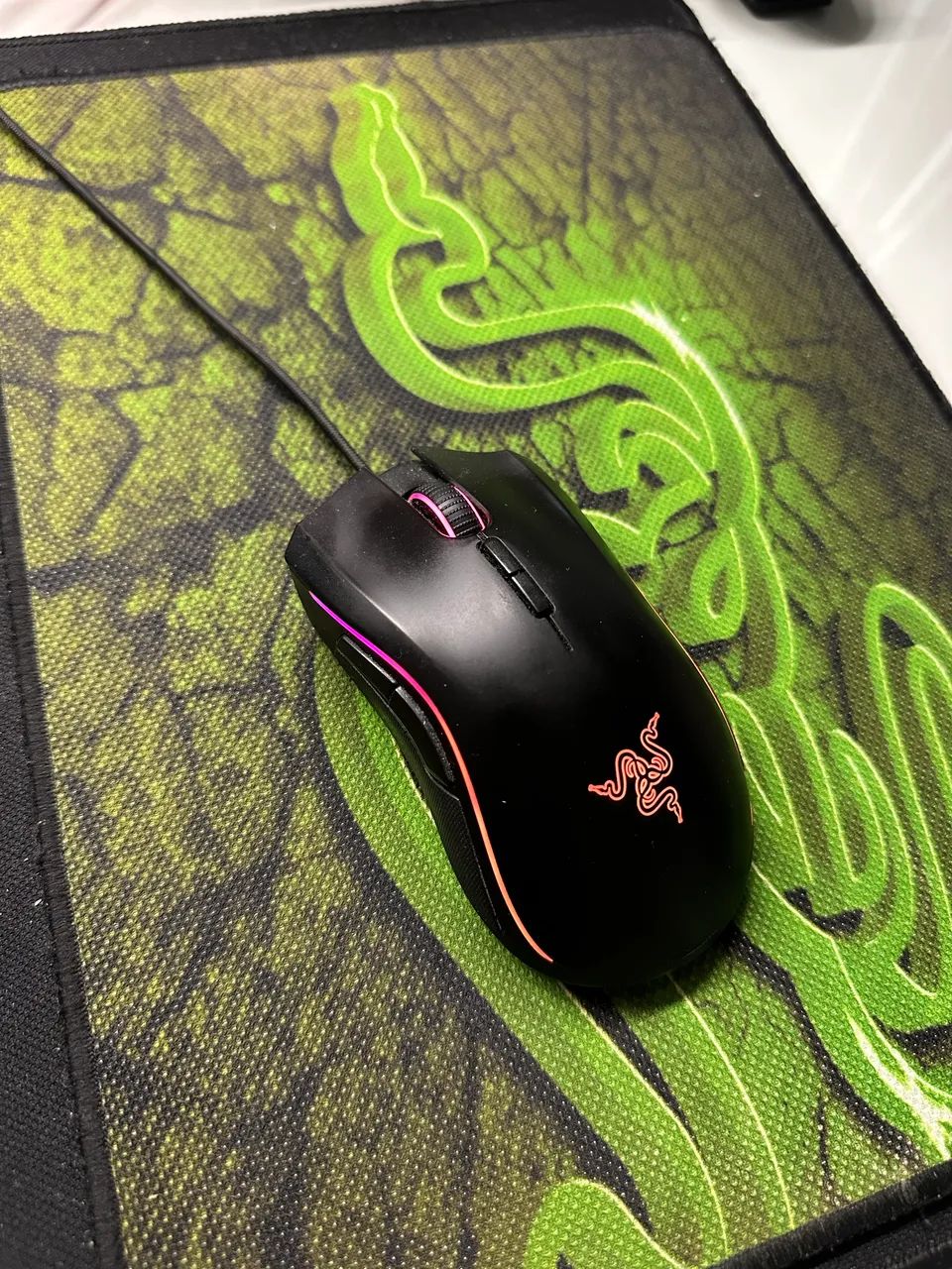 Setup Gamer Razer - Huntsman V2 TKL (Switch Purple), Mamba Elite, Kraken Ultimate - Foto 3