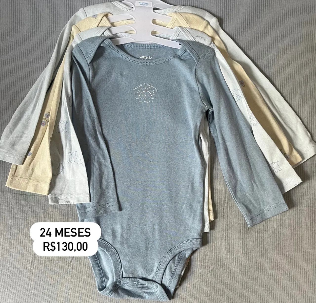 Kit Carters 24 meses novos