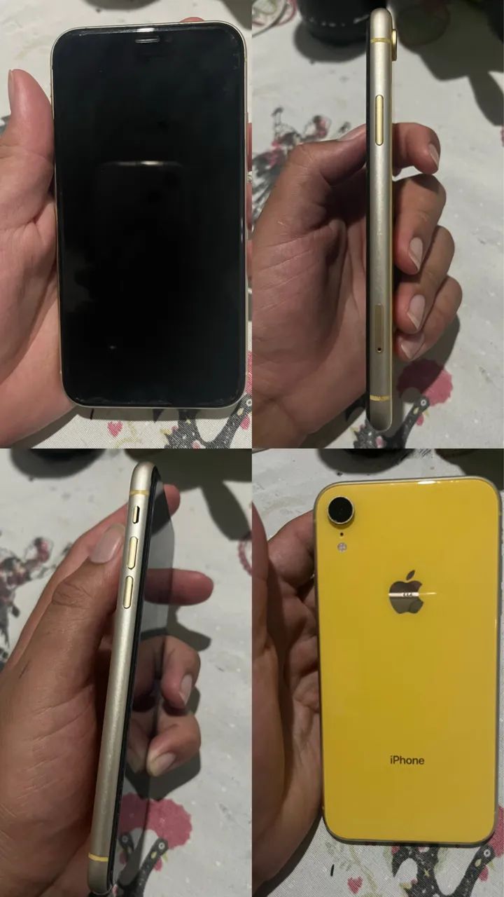 iPhone XR Amarelo 64GB - Oportunidade (R$ 630) - Celulares e